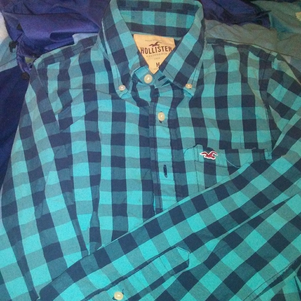 Mens Hollister button shirt